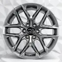 RIN 20X9 6-139.7 R1 SPORT YC3238 HYPER BLACK ET28 CB78.1