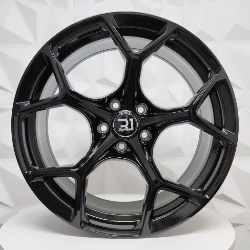 [188562] RIN 18X8 5-112 R1 SPORT AH2030 GLOSS BLACK ET40 CB66.5